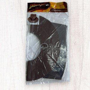 NEW - Hallmark Indiana Jones Signature Party Hats 4pk